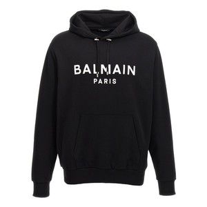 Balmain Logo Print Hoodie - NWT